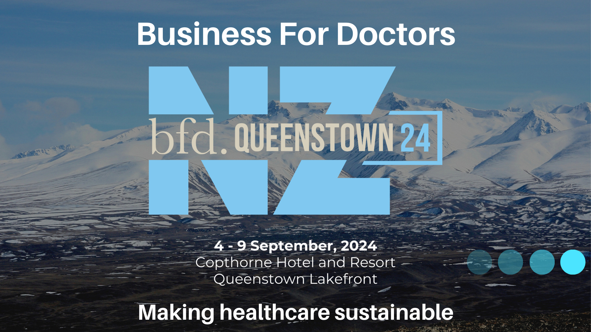 Business For Doctors Queenstown 2024