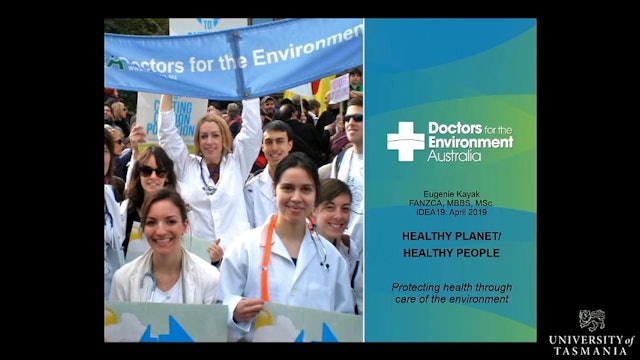 Doctors for the environment Eugenie Kayak