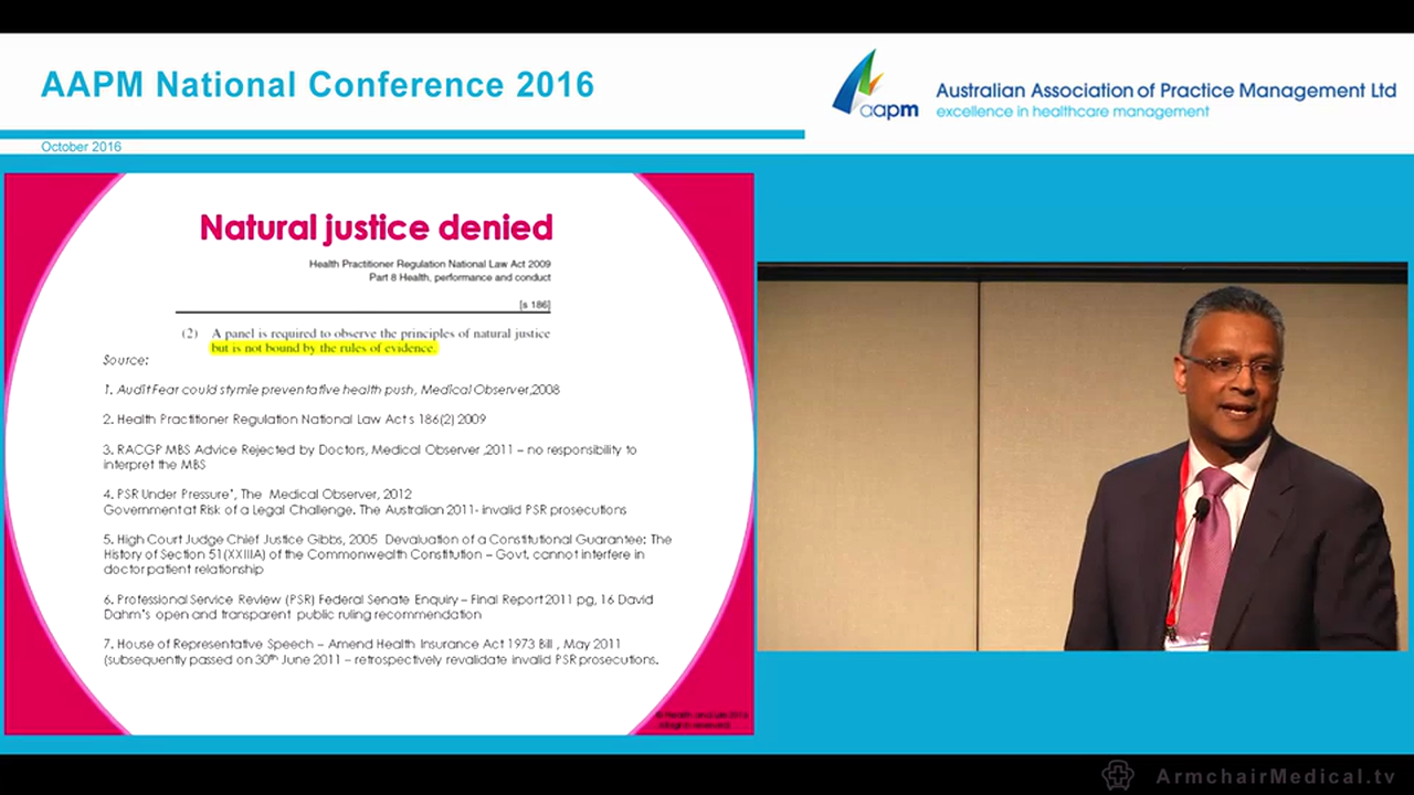 A fair go to patients and practitioners David Dahm