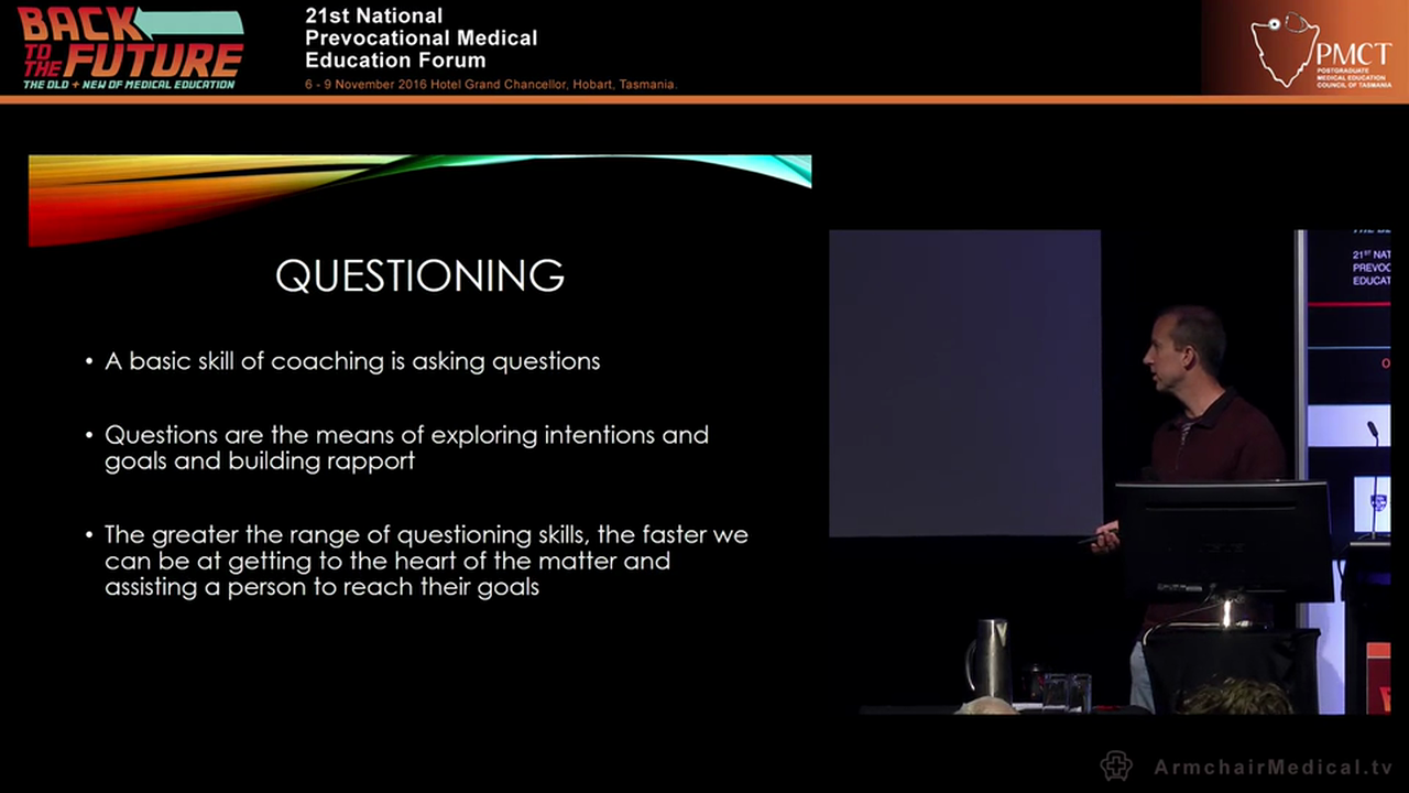 Goal setting, improving performance and developing coaching skills for mentoring Dr Julian Willcocks – Central Coast LHD