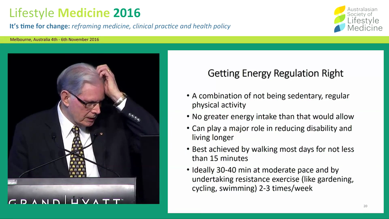 Human ecology and health Emeritus Prof Mark Wahlqvist