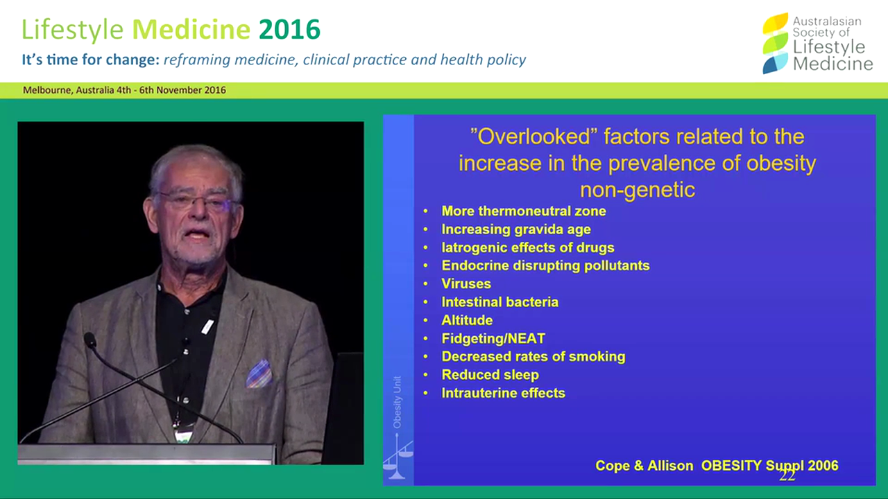 Obesity: underpinnings, mechanisms and  influences Prof Stephan Rössner