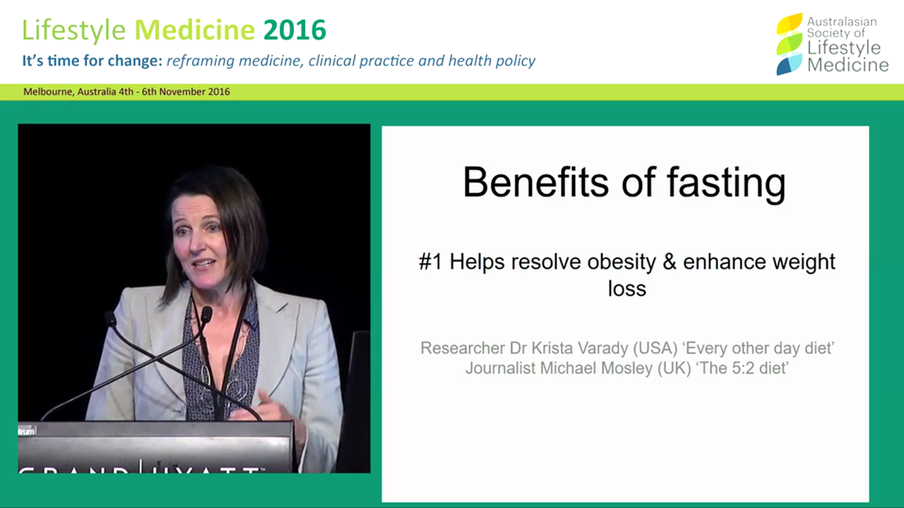 Intermittent fasting: an effective method of  reducing inflammation and chronic disease Sally Mathrick