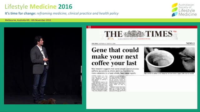 Nutrigenomics: Do our genes determine...