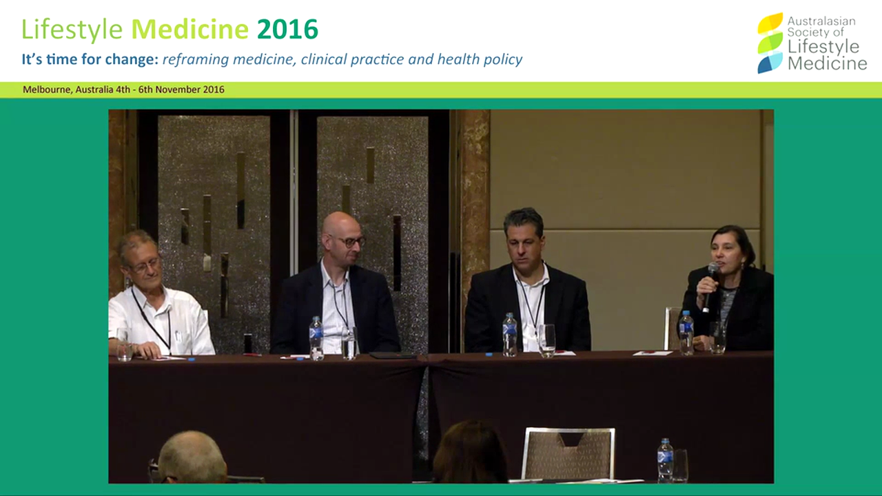 Lifestyle intervention with focus on  psychosocial factors.Panel Discussion 2