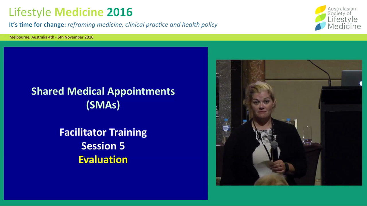 SMA Facilitator Training - Evaluation