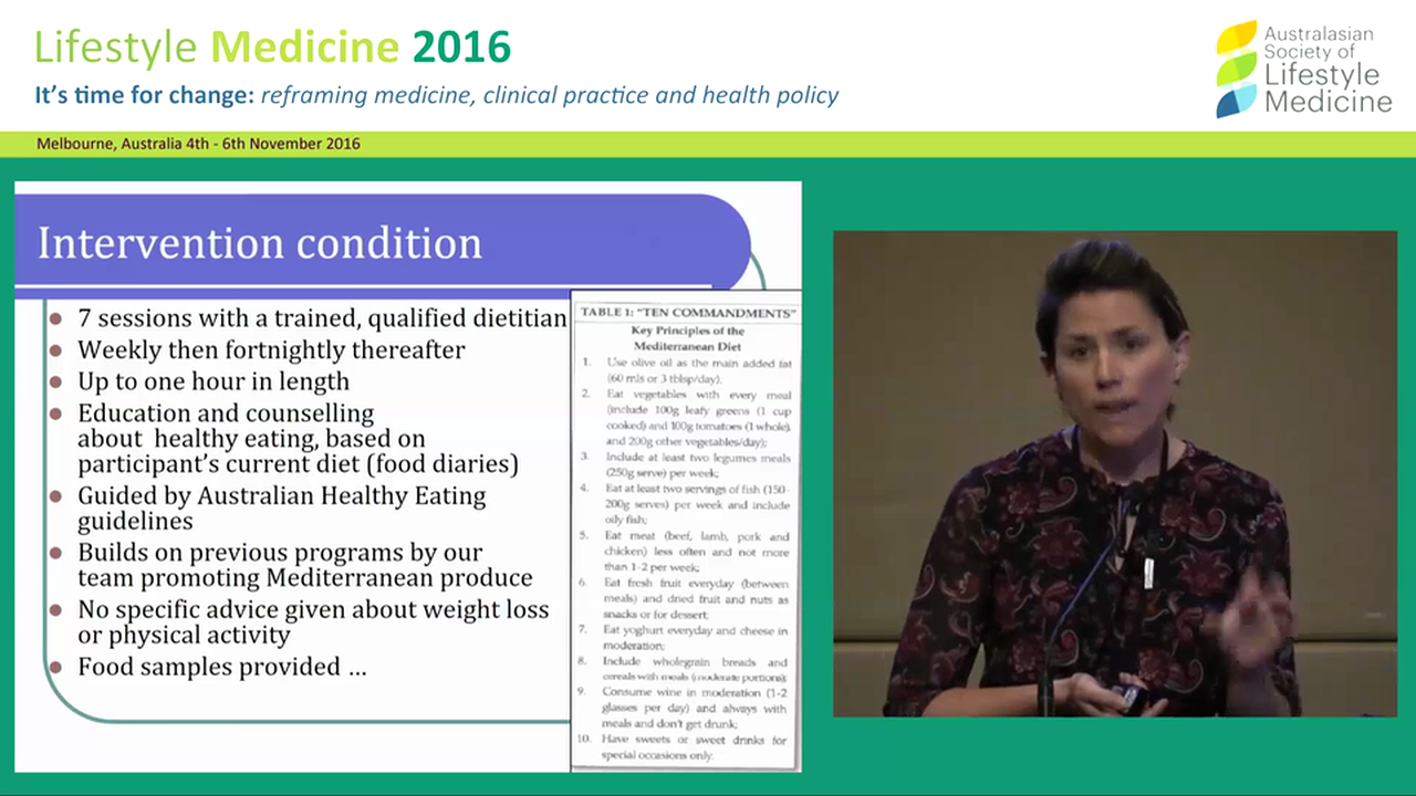 Diet as a therapeutic target for major depression Dr Adrienne O’Neil