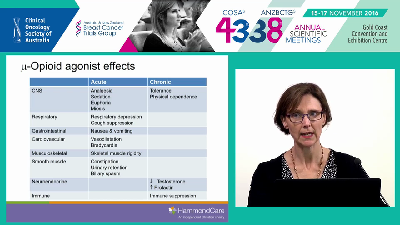 Cancer pain management AProf Melanie Lovell