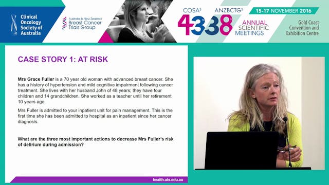 Delirium aetiology and management in ...