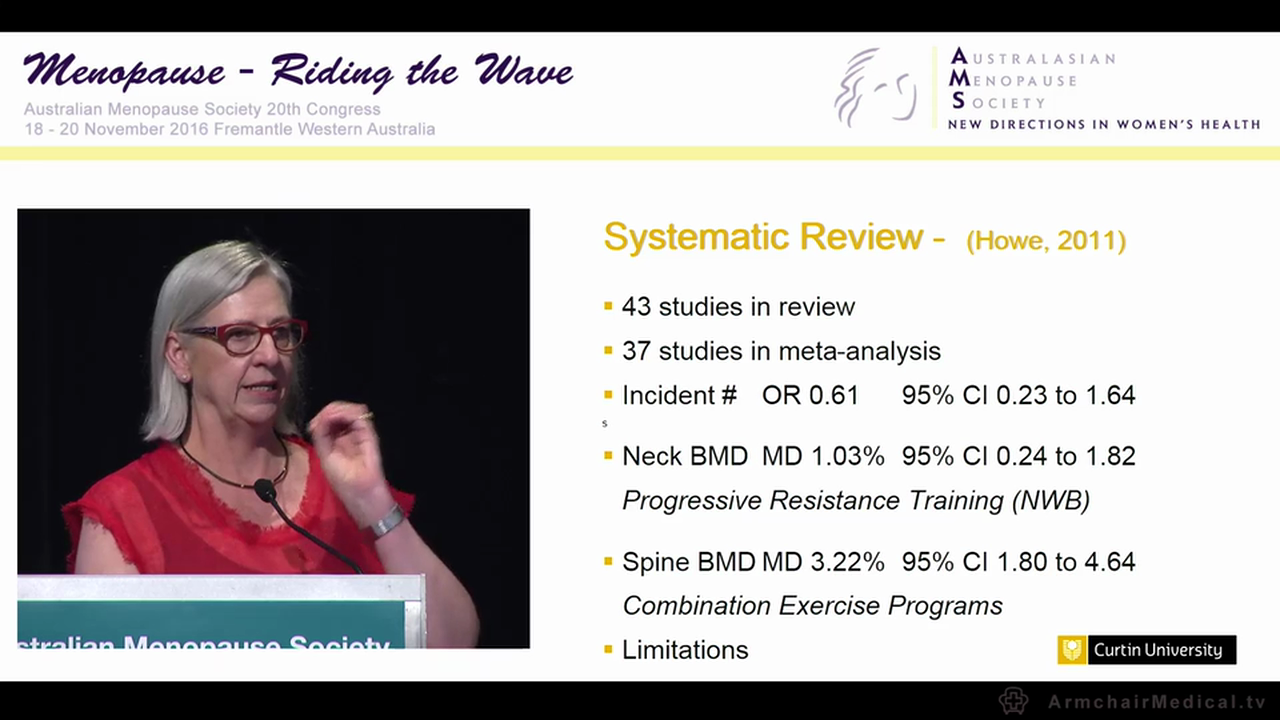 Exercise for osteoporosis - unmasking pelvic floor dysfunction Assoc Prof Kathy Briffa