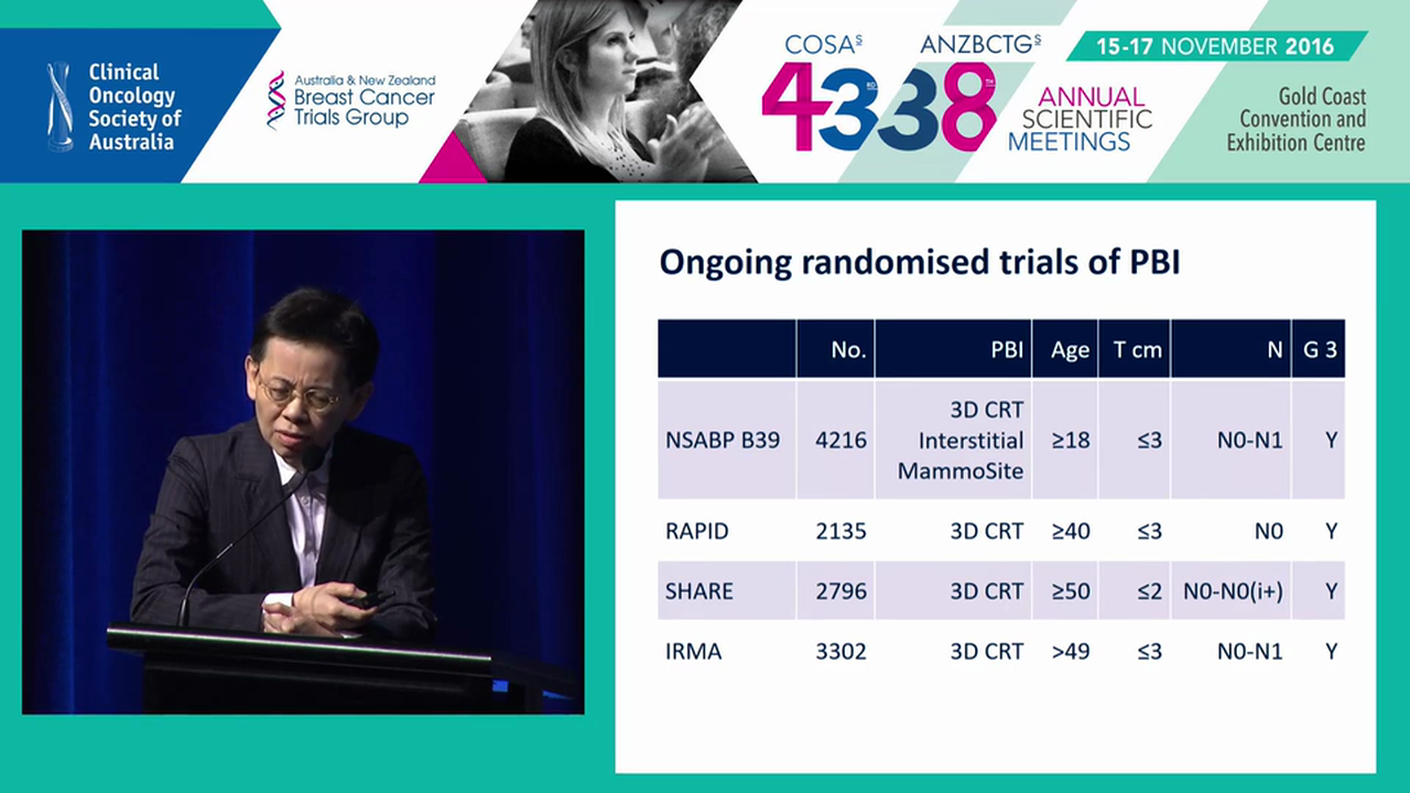 Critical decision making in Radiation Therapy for breast cancer Boon Chua