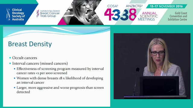 Mammographic density in the screening...