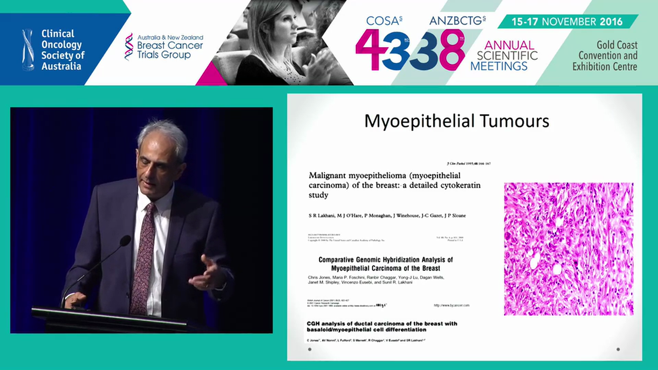 Rob Sutherland Award Breast, Basal and Brain Sunil Lakhani