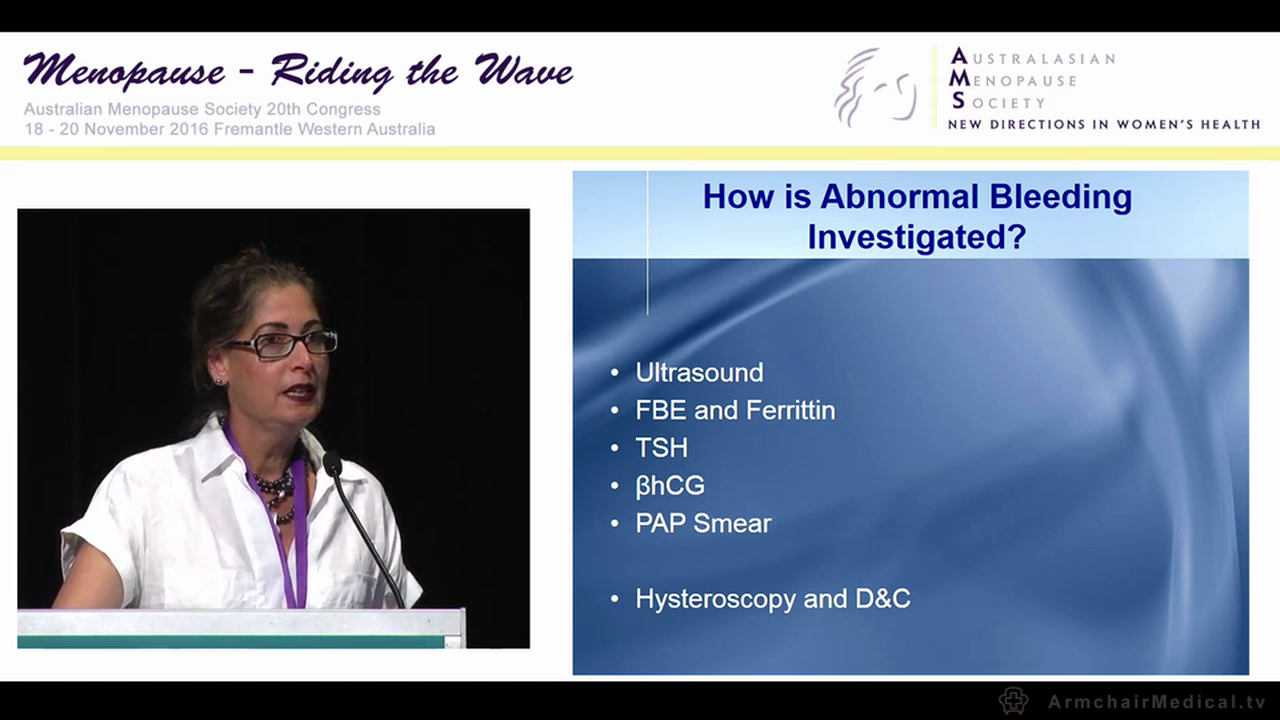 Management of bleeding Prof Beverley Vollenhoven