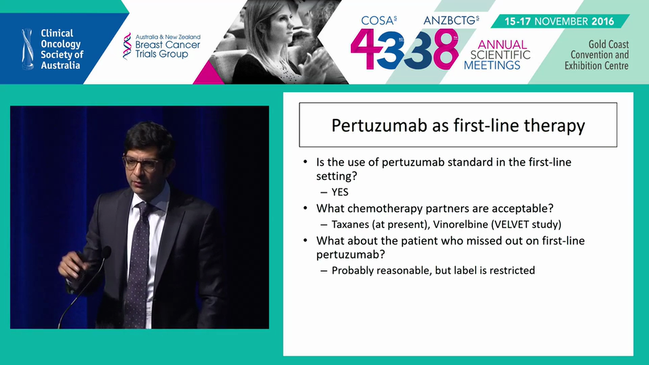 Advances in the Management of HER2­Positive Breast Cancer Shom Goel