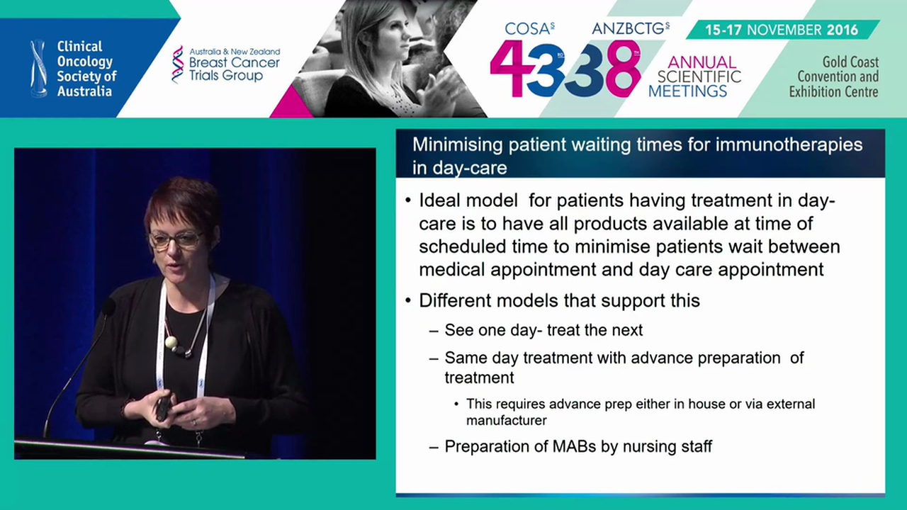 Immunotherapies­ The pharmacist's perspective  Christine Carrington