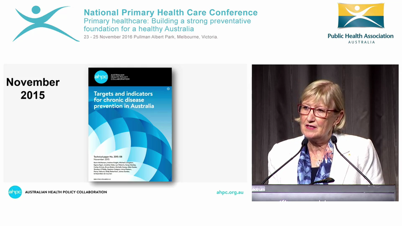 Australia's Health Tracker by Area Rosemary Calder AM