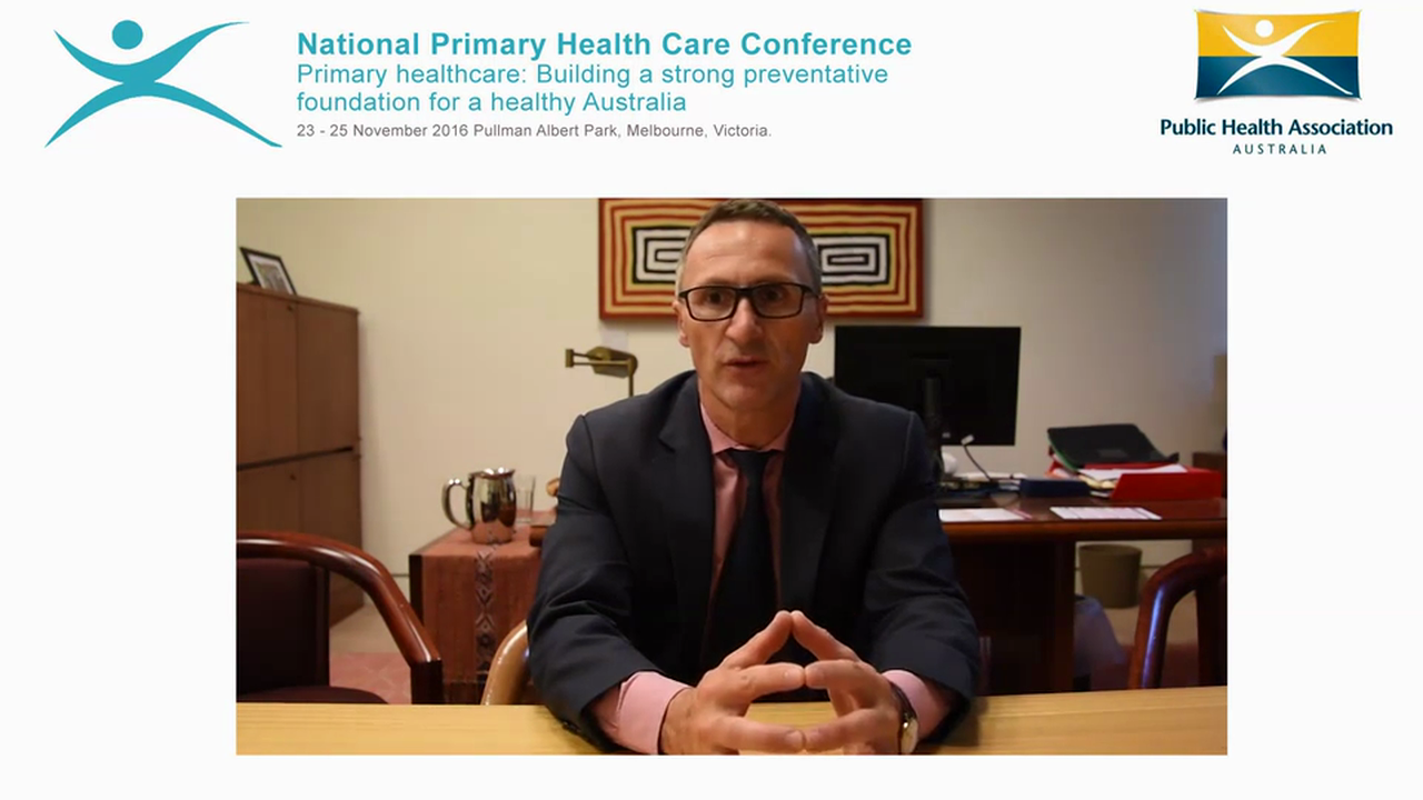 Senator Richard Di Natale