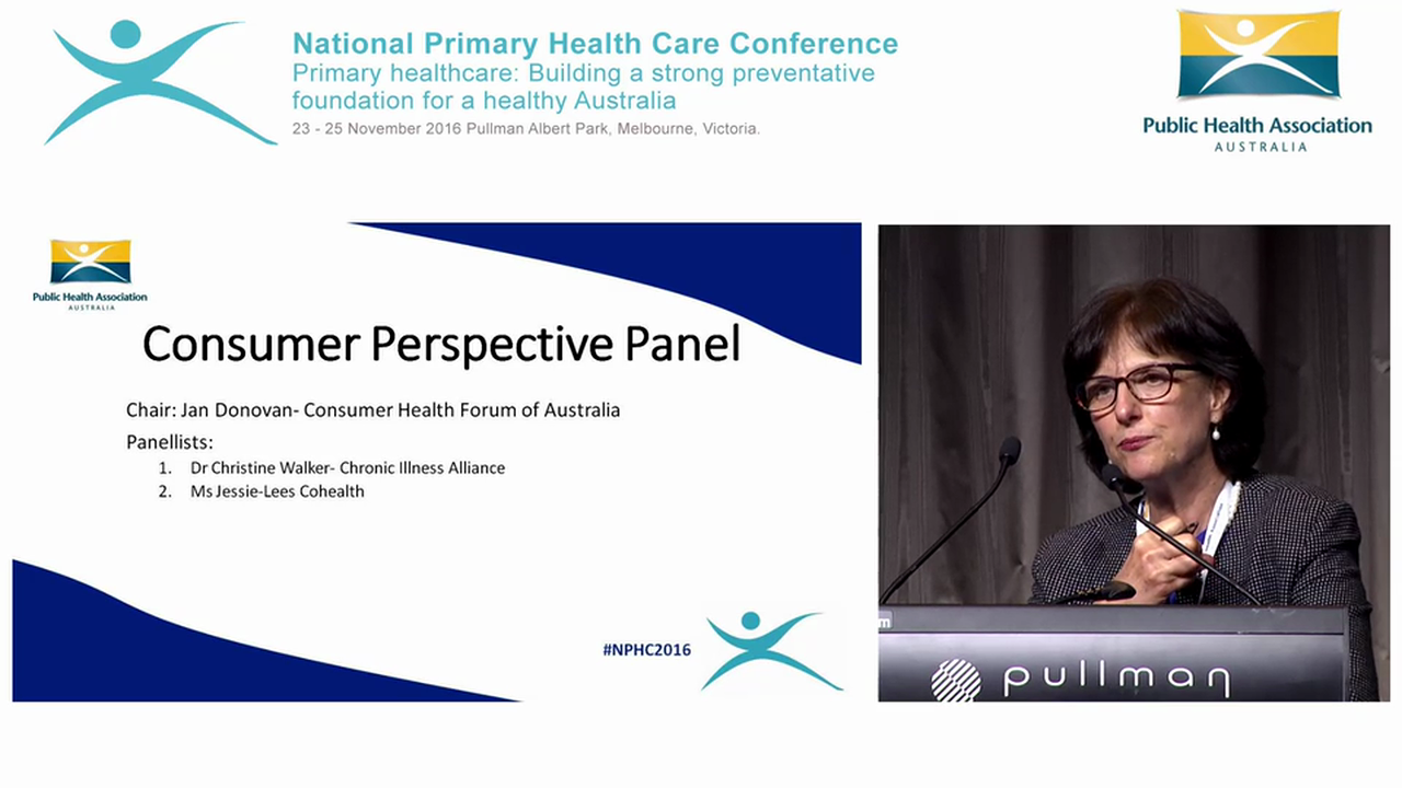 Consumer Perspective Panel