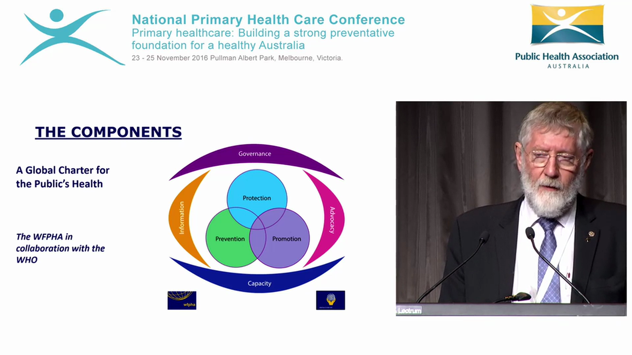 wfpha A global charter for the public's health Michael Moore