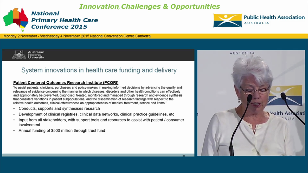 Reforming and revitalising primary care What can Australia learn from Obamacare Lesley Russell