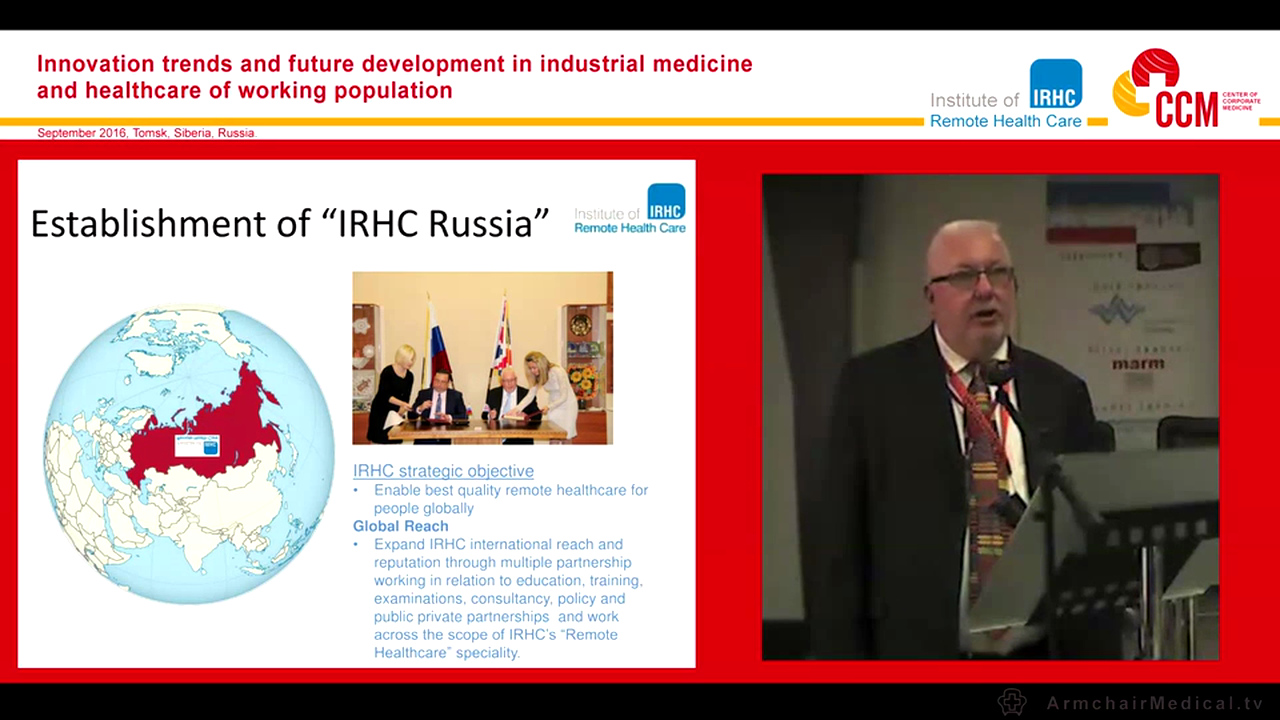 Establishment of IRHC Russia Alan Kennedy Bolam