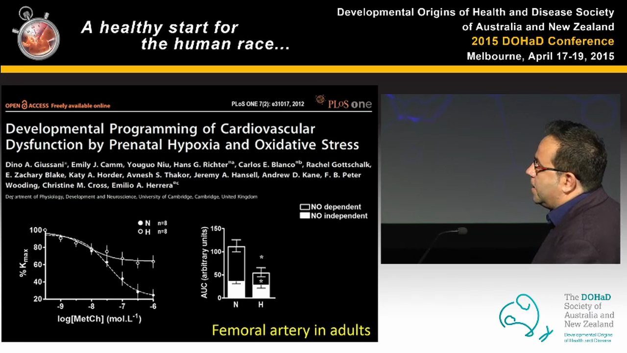 Oxidative stress in early life Aging, and earlier and later onset disease Dino Giussani (Cambridge, UK)