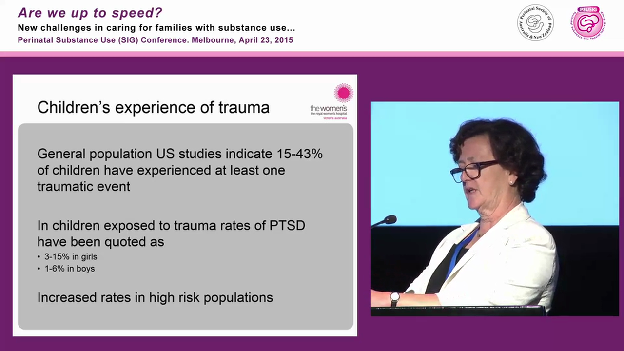 Stress, trauma and baby’s behaviour Ellen Bowman