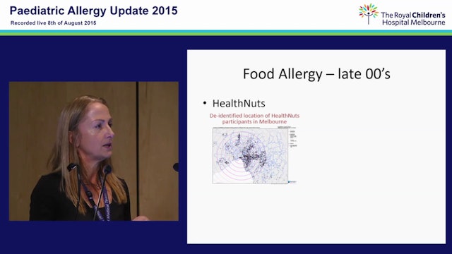 Food Allergy - The Past, The Present and the Future....Joanne Smart