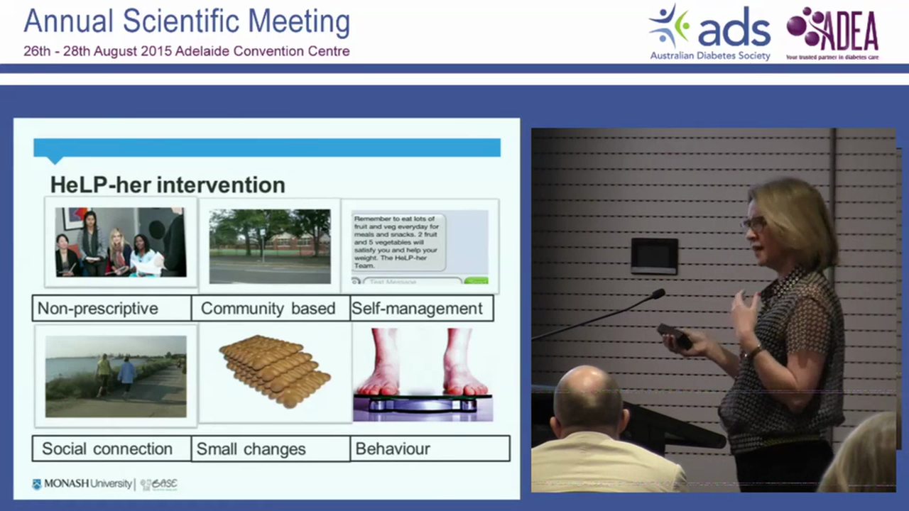 Is preventing weight gain and option to reduce obesity AProf Cate Lombard