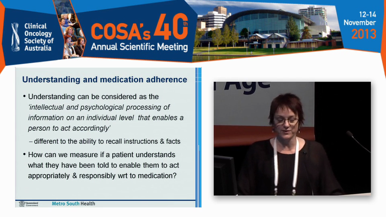 Medication adherence Christine Carrington