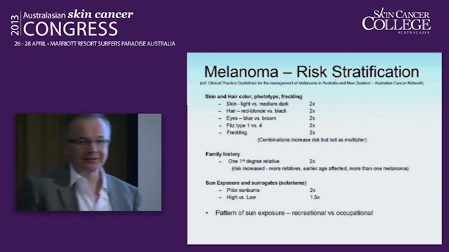 Clinical clues to skin cancer Dr Richard Johns