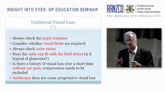 Neuro-Ophthalmic Presentations to General Practice Prof Justin O’Day