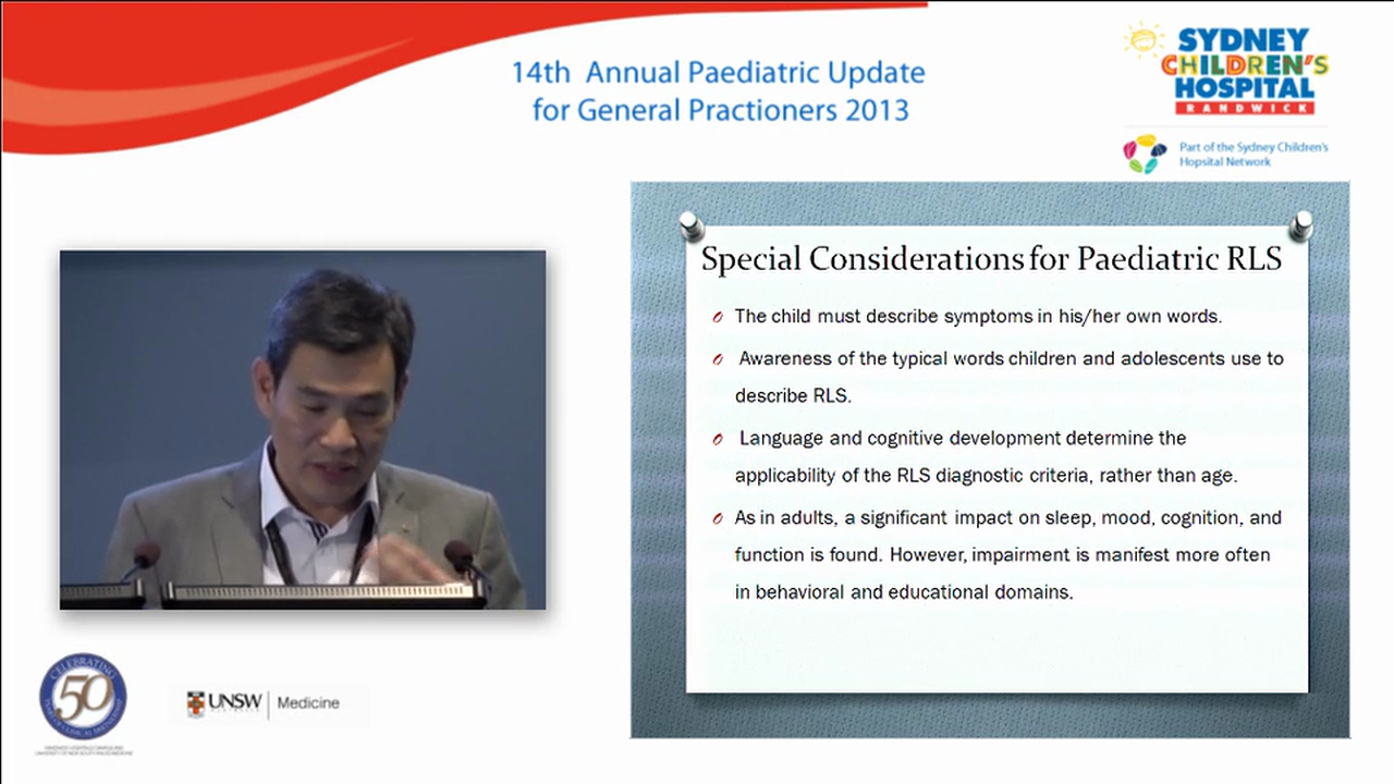 The sleepless child Arthur Tang