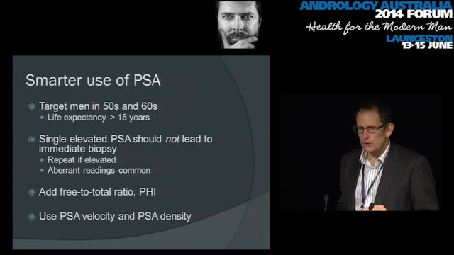 Changing the face of prostate cancer diagnosis and management Mr Jeremy Grummet, Alfred Hospital