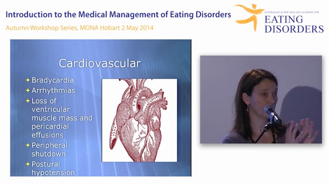 Medical Management of eating disorders in Children Dr Michelle Williams, paediatrician, Royal Hobart Hospital