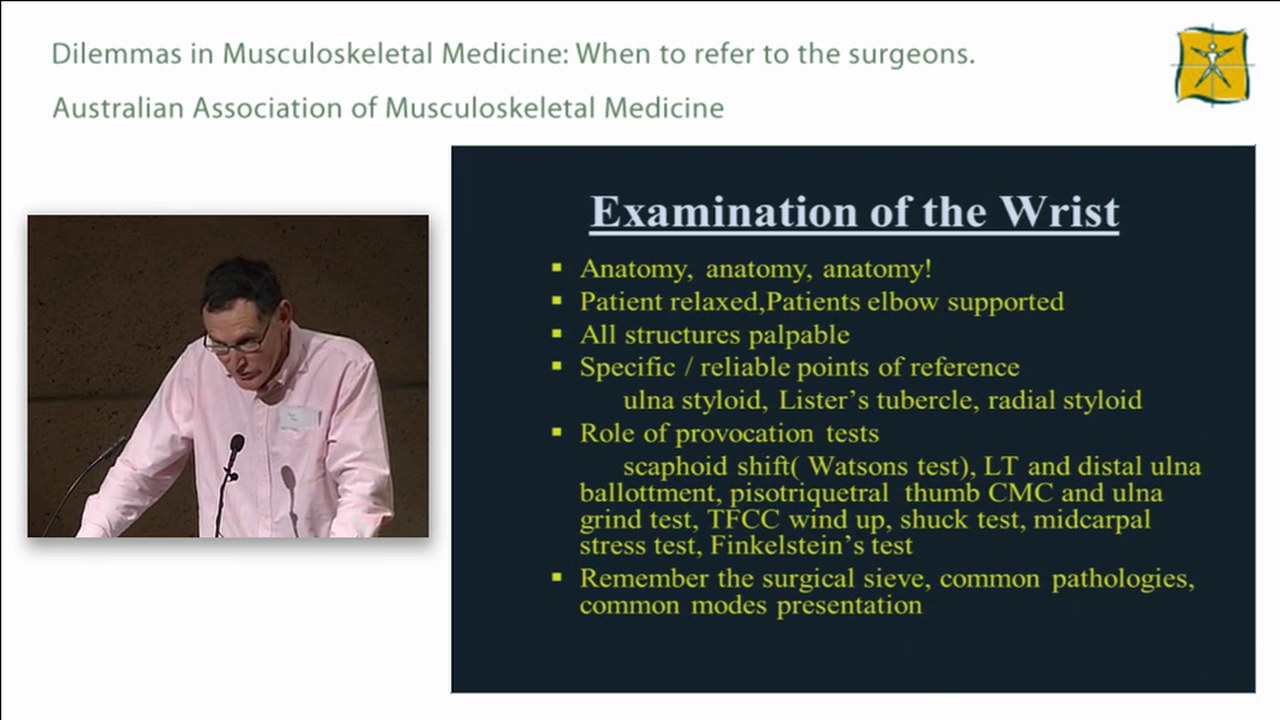 Upper limb Case 3 Wrist Ramona Chryssidis