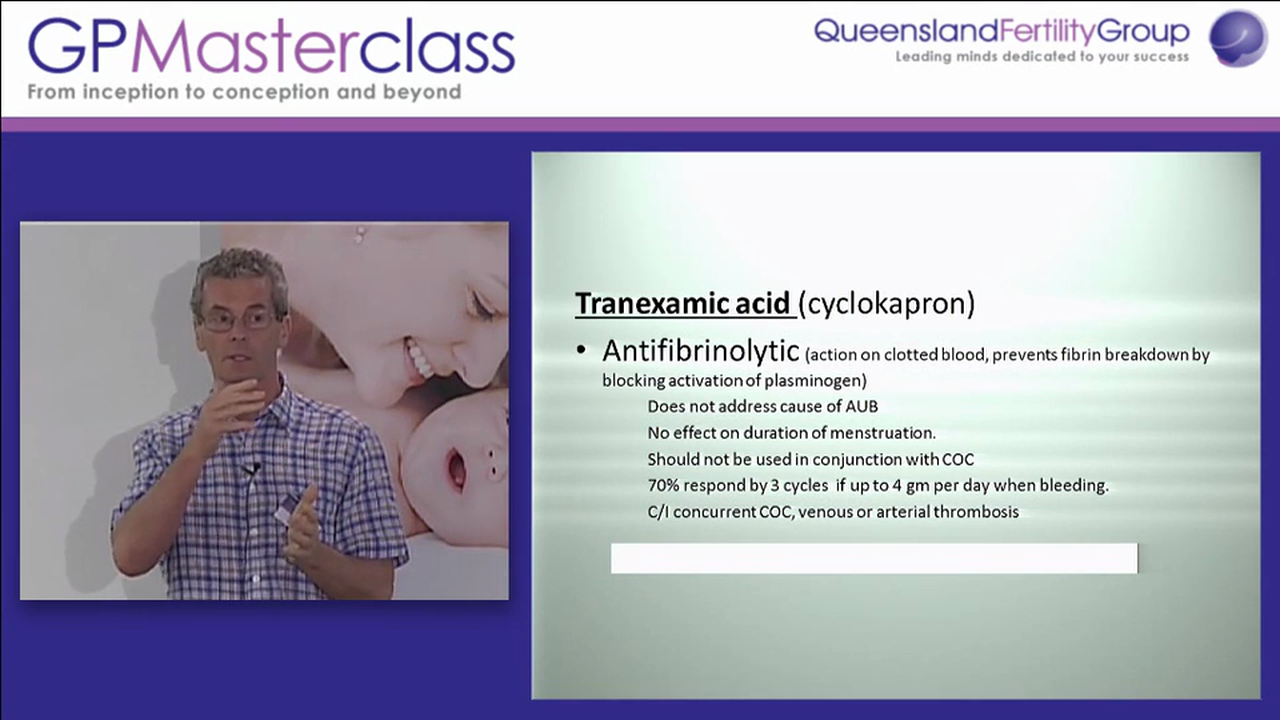 Abnormal menstrual disorders and PCO Dr Tim O'Dowd