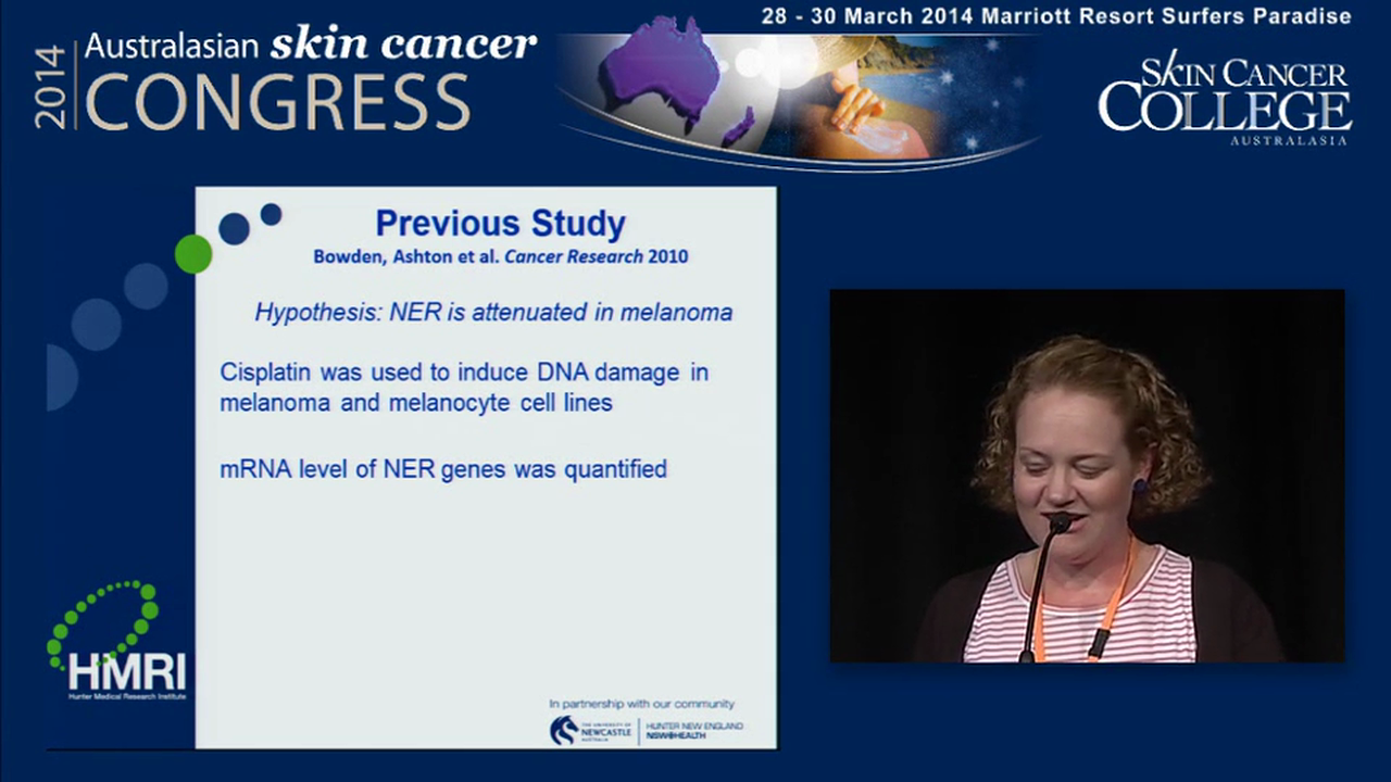 How melanoma and melanocytes respond to light and chemotherapy Dr Nicola Bowden