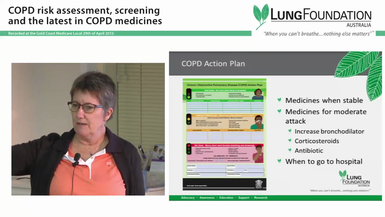 Resources and medicines to manage COPD Ainsley Ringma
