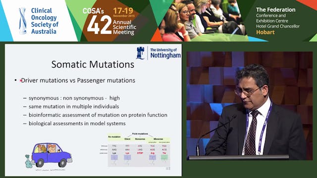 Rare molecular mutations in metastati...