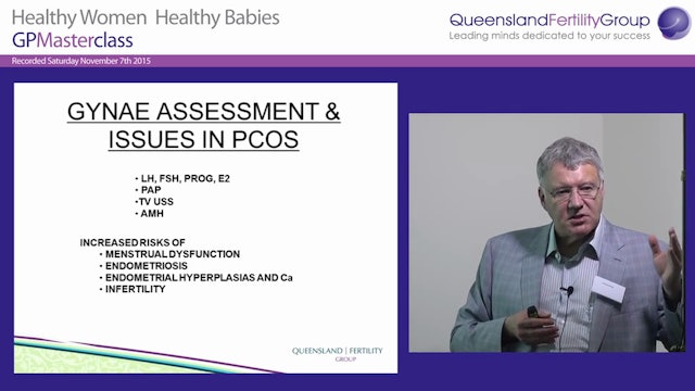 Abnormal Menstrual Disorders and PCO How to sort these in your office Dr David Molloy