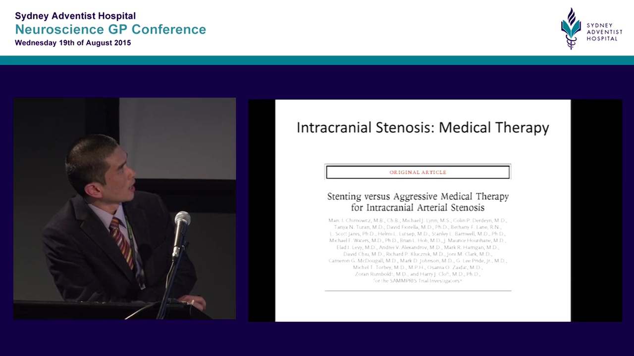 Ischaemic Stroke Update Dr Kong Khi Chung