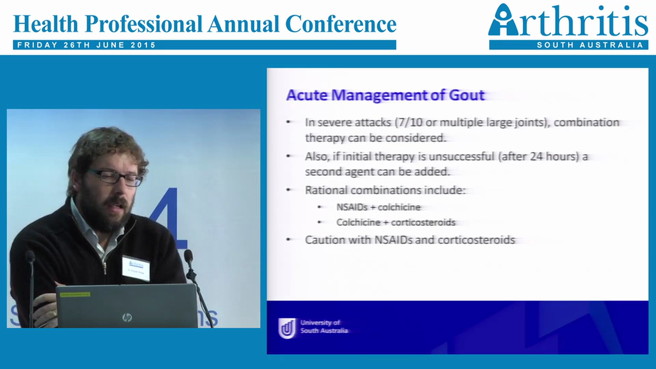 Drugs used in the management of arthritis Michael Wiese B.Pharm, PhD