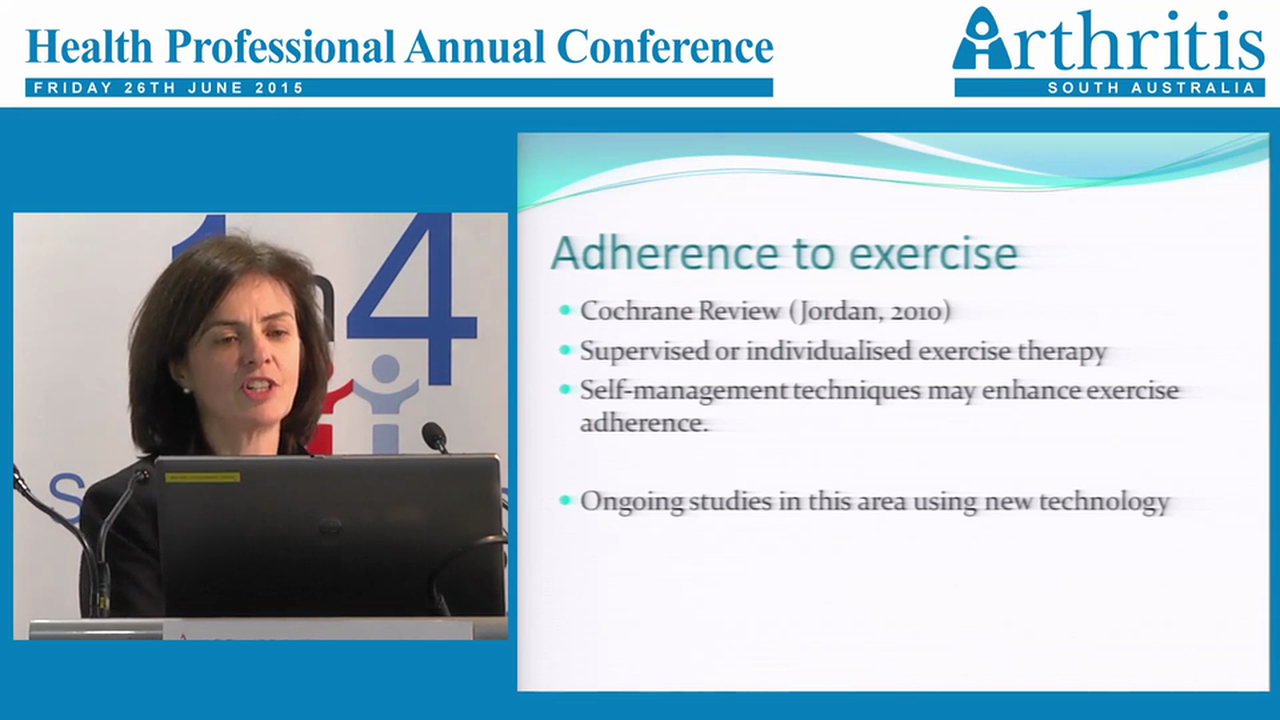 Osteoarthritis Update and Treatment Assoc. Prof Catherine Hill MBBS MD MSc FRACP