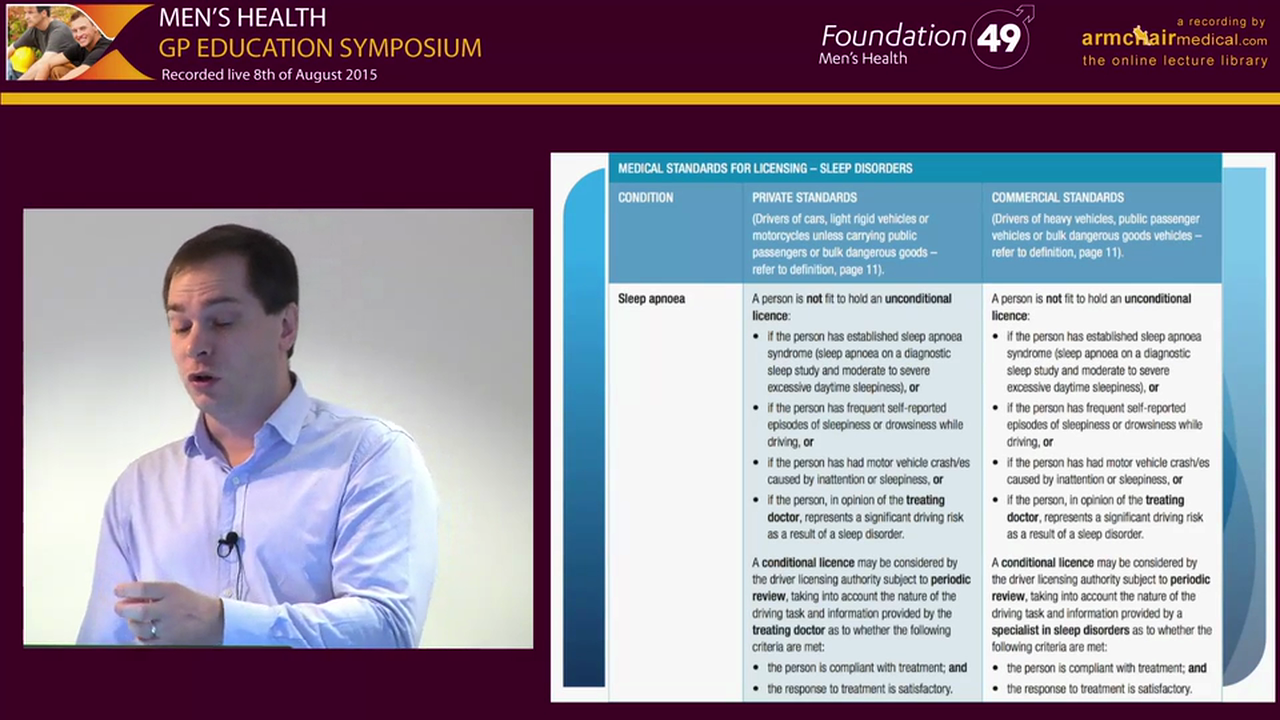 Update on Sleep Apnea Dr Chris Daley Respiratory and Sleep Physician