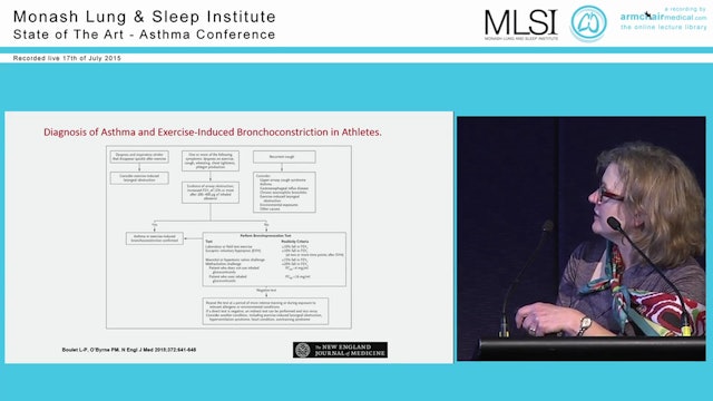 Exercise In Asthma Prof Jo Douglass