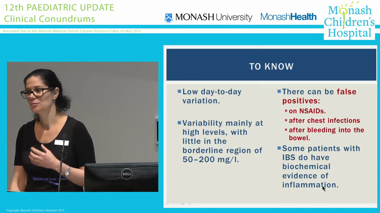 ‘What does this elevated faecal calprotectin result mean for my patient with diarrhoea’ DR VERED SCHILDKRAUT