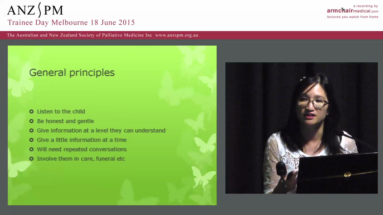 Paediatrics palliative medicine Emily Chang