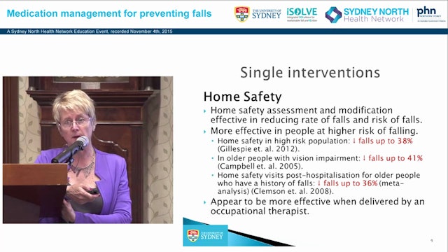 Falls Prevention A Whole Primary Care Approach Professor Lindy Clemson